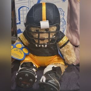 2009 Pittsburgh Steelers Build-A-Bear Workshop Plush Bear